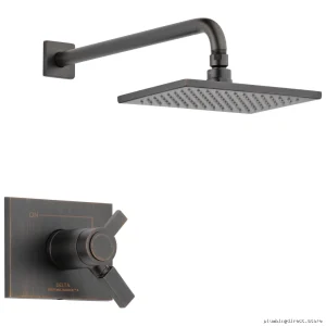 Verotempassure Shave Set VenetianBronze ShowerTrimHeatedElementDeltaDesign_HeatedElement_T...
