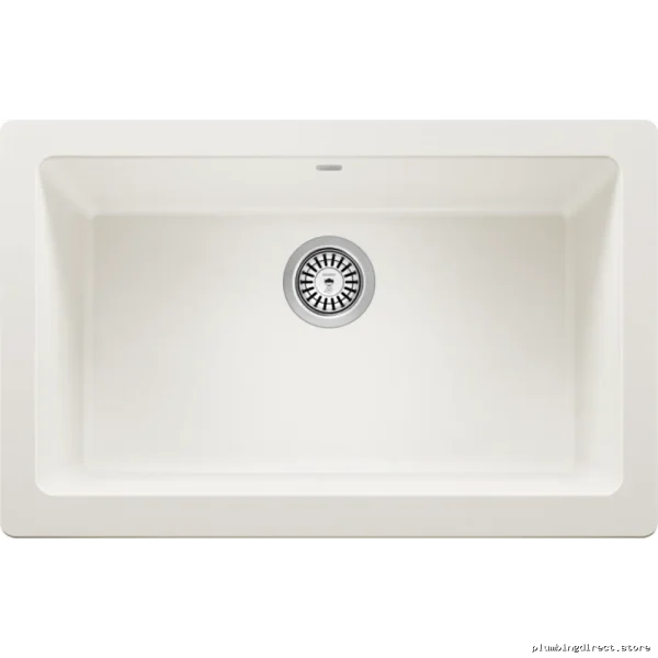 Vintera 30 Inch White Granite Apron Front Sink – Durable & Stylish Kitchen Fix 402584 - Image 2