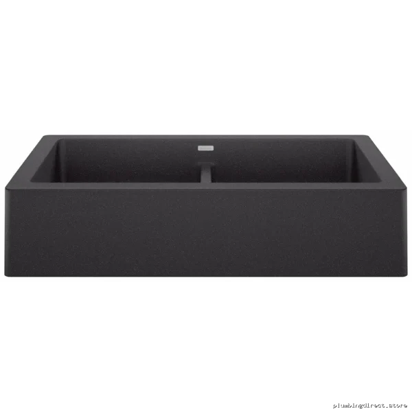 Vintera Double Bowl Apron Front Sink in Anthracite Stainless Steel - Modern Kitchen Sink - Image 2