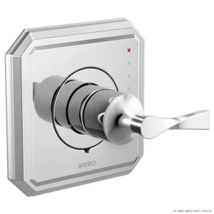 Virage Brizo Chrome Pressure Balancing Valve Trim - T60P030-PC Finish