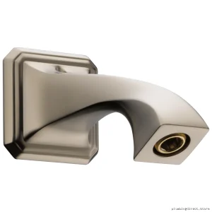 Virage half-inch Brushed Nickel wall-mounted Shower Arm for Tub & Shower