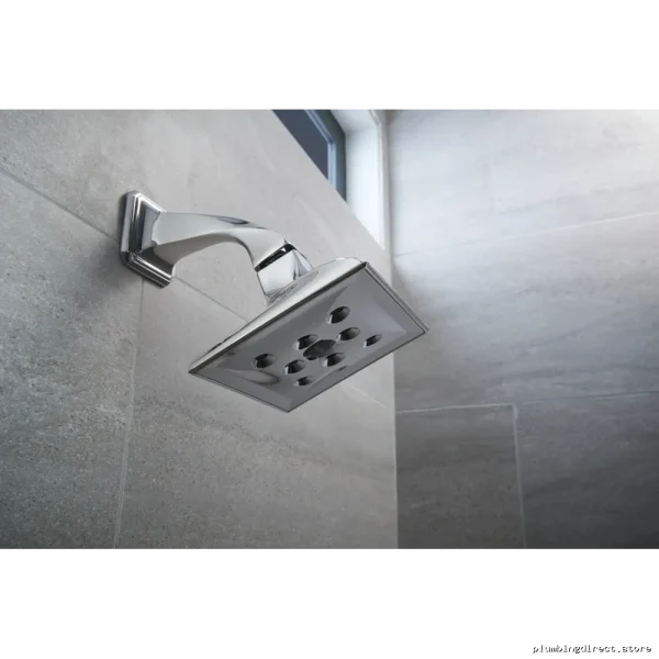 Virage 5-1/2" Wall-Mount Shower Arm | Sleek Chrome Finish for Modern Bathrooms - RP62603PC Brizo - Image 2