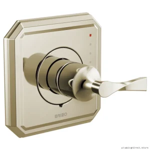 Virage Premium Polished Nickel Pressure Balance Valve Trim - T60P