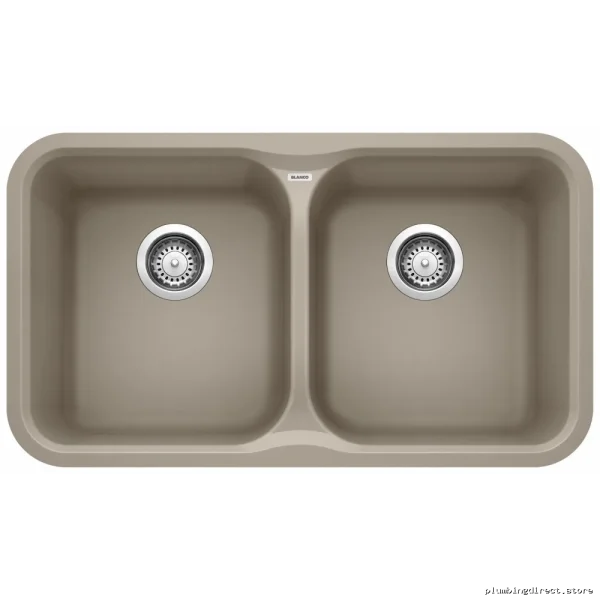Vision U2 Truffle Blanco Bowl Silgranit Undermount Sink - Model 401144