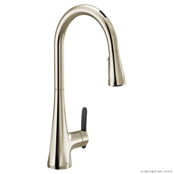 Moen Voice-Controlled Smart Kitchen Faucet Polished Nickel