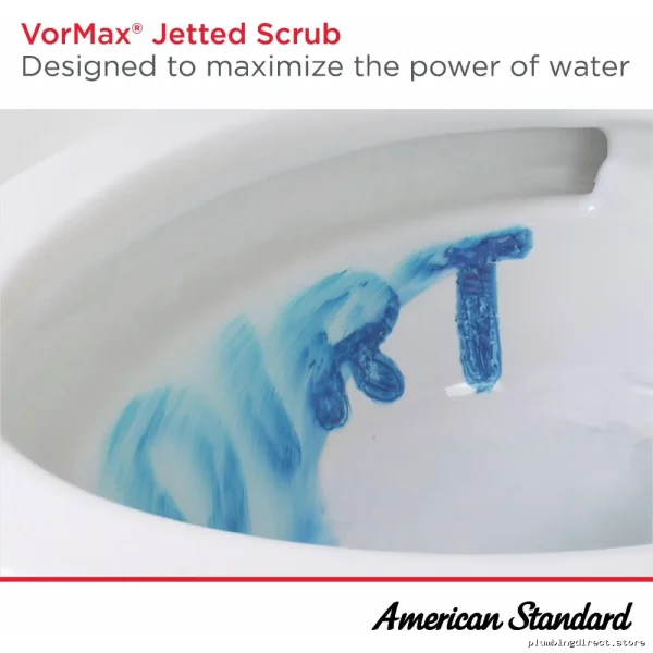 Vormax 1.28 GPF Premium White Toilet Tank - American Standard 4385A104.020 - Image 2