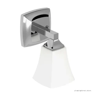 Chrome 1-Globe Wall Sconce by Voss - Modern Lighting Fixture