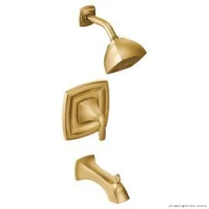 Voss Posi-Temp Eco-Friendly Tub&Shower Trim - Brushed Gold T2693EPBG Moen Compatible