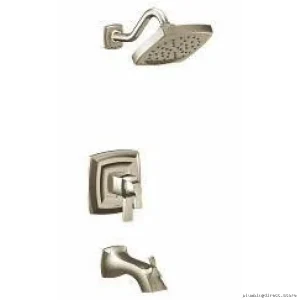 Modern Tub & Shower Trim Kit - Voss M-Core 4 Series in Polished Nickel (UT4693EPNL) Moen Compatible