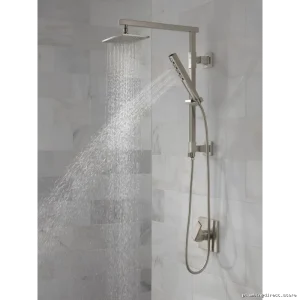 Water-Efficient Delta Hand Shower with Lumicoat Stainless Finish