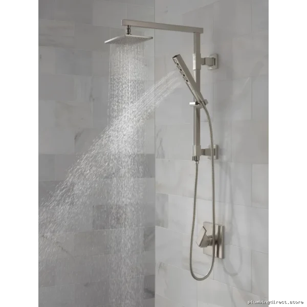 Water-Efficient Delta Hand Shower with Lumicoat Stainless Finish