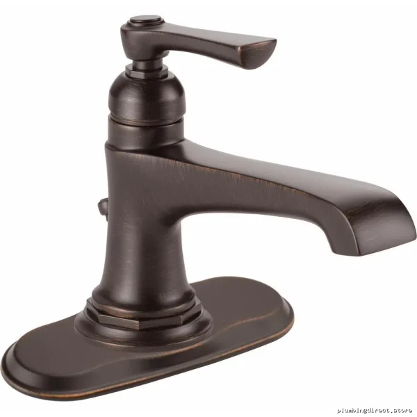 Water-Saving Brizo Rook Bathroom Faucet - Bronze