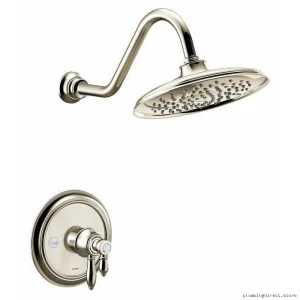 Water-Saving Moen Weymouth Shower Trim in Polished Nickel