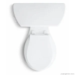 Water-Efficient Wellworth Classic Round Front Toilet – High-Capacity Tank | No Seat Included | Modern Design