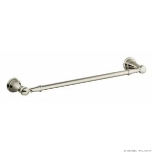 Weymouth 24 Inch Polished Nickel Towel Bar - Moen Model YB8424NL