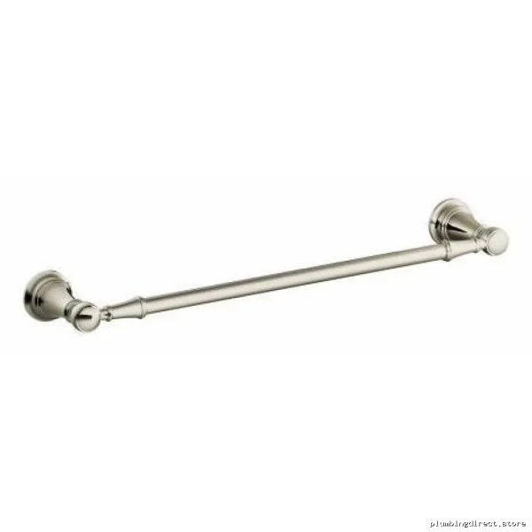 Weymouth 24 Inch Polished Nickel Towel Bar - Moen Model YB8424NL