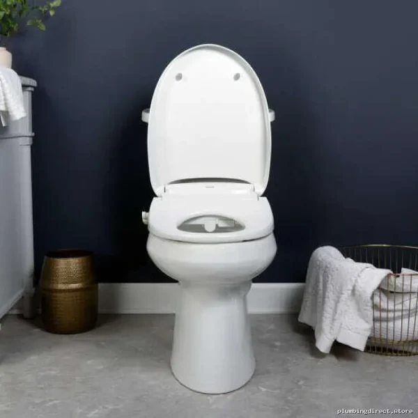 White Elongated Bidet Toilet Seat with Modern Design - Haven 500 (HV500E) by Bemis - Image 3