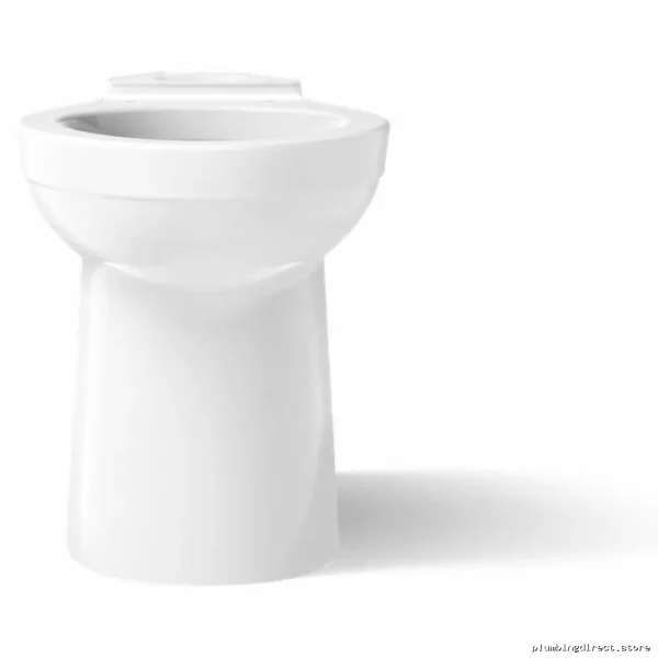 White Tall Elongated Toilet Bowl by Kingston - Kohler 25076-0 - Image 5
