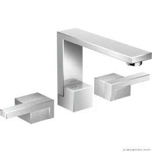 Widespread Bathroom Faucet Chrome Finish - Axor Edge Kitchen Faucet 46051001