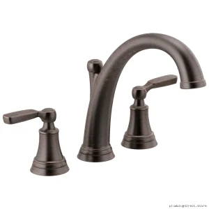 Woodhurst Luxury Venetian Bronze Roman Tub Faucet Trim - T2732-RB Delta Design