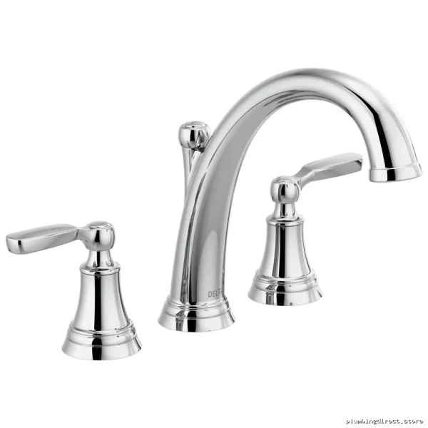 Woodhurst Roman Tub Faucet Trim - Chrome Premium T2732 Delta