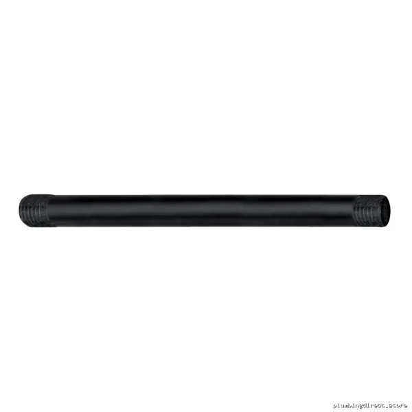 Wrought Iron 12-Inch Straight Shower Arm