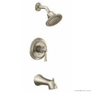Wynford M-Core 2 Series Brushed Nickel Tub & Shower Trim - Durable Moen Compatible