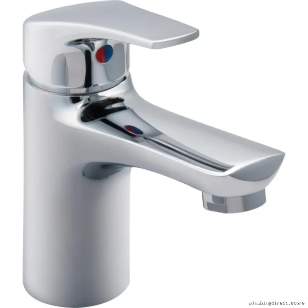 Wynne Modern Single Hole Bathroom Faucet - Chrome 534LF-LPU Leak-Proof Delta