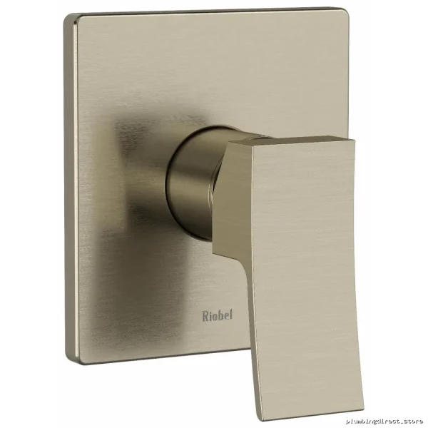 Zendo Brushed Nickel Pressure Balancing Valve Trim - TZOTQ51BN RIOBEL