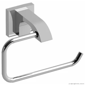 Zendo Chrome Wall-Mounted Toilet Holder - Space-Saving Model ZO3C RIOBEL