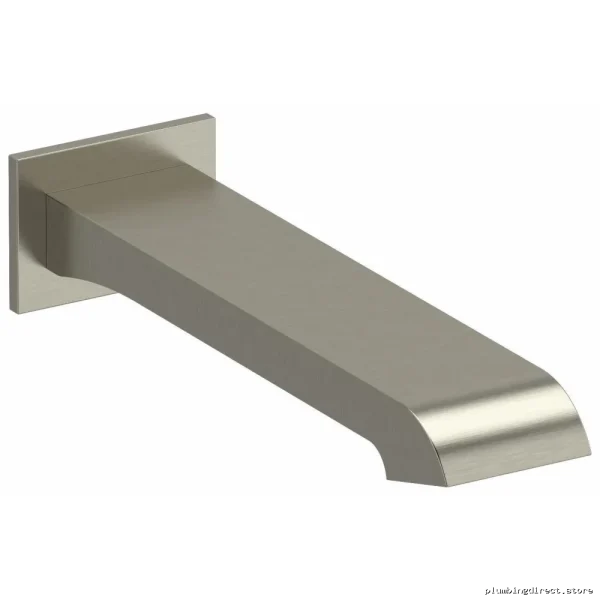 Zendo Modern Brushed Nickel Tub Spout | ZO80BN RIOBEL Design