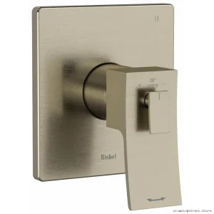 Zendo Thermostatic Shower Valve Trim - 5-Function Brushed Nickel
