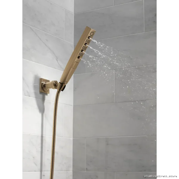5-Setting Zura H2Okinetic Wall Mount Hand Shower with Champagne Bronze Finish - Image 3