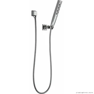Zura H2Okinetic 5-Setting Matte Black Wall-Mounted Hand Shower