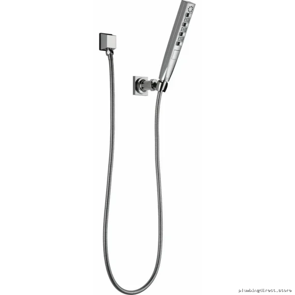 Zura H2Okinetic 5-Setting Matte Black Wall-Mounted Hand Shower