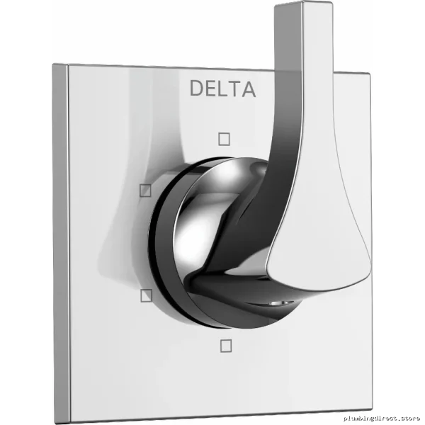 Zura 6-Position Adjustable Diverter Trim - Chrome Finish T11974 Delta - Image 2