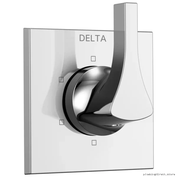 Zura 6-Position Adjustable Diverter Trim - Chrome Finish T11974 Delta - Image 3