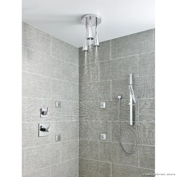 Zura 6-Position Adjustable Diverter Trim - Chrome Finish T11974 Delta - Image 4