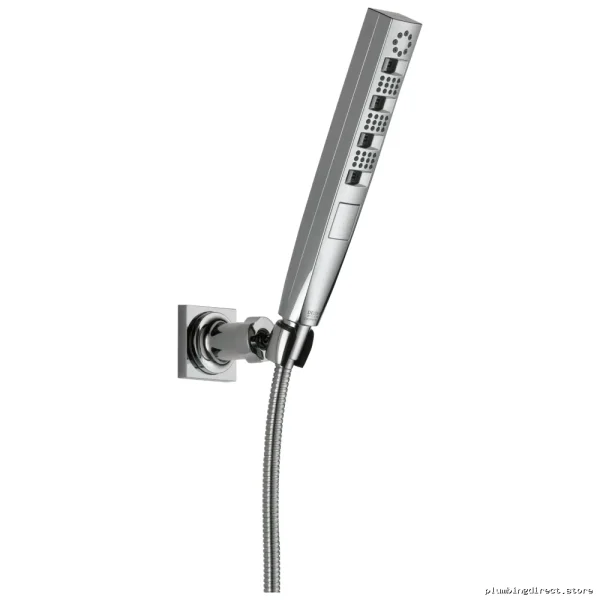 Zura Delta H2Okinetic Hand Shower - 5 Settings Chrome Wall Mount Model 55140 - Image 2