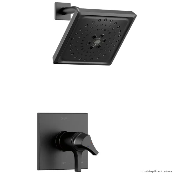 Zura TempAssure 17T Shower Trim Kit - Matte Black T17T274-BL Delta - Image 2